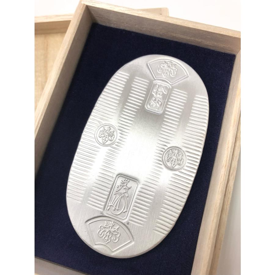 井嶋金銀工業 純銀 天保五両判小判 100g 小判 天保小判 レプリカ