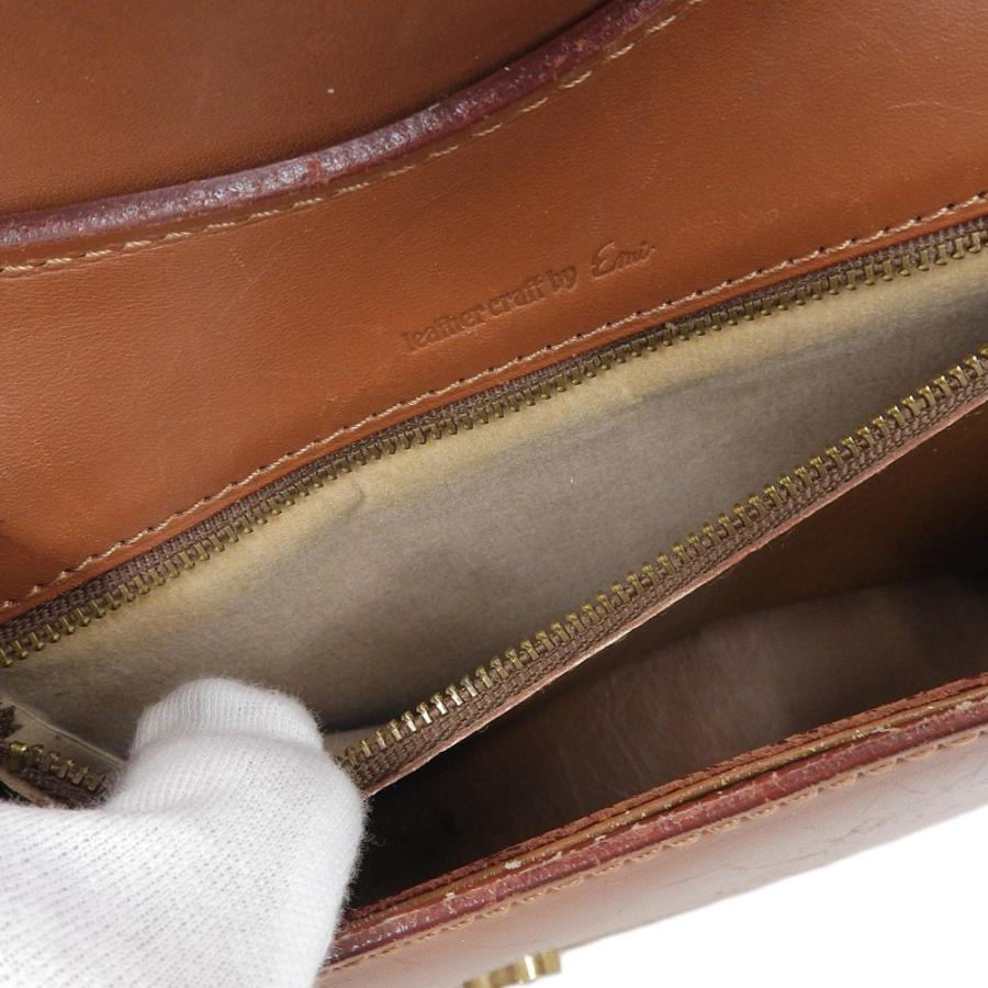 美品 鞄いたがき ITAGAKI 現行 鞍シリーズ 鞍 ショルダー 小 サドル