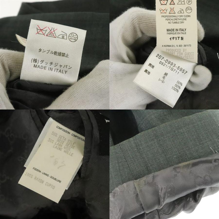 GUCCI（グッチ） セットアップスーツ レディース サイズ42 グレー 中古
