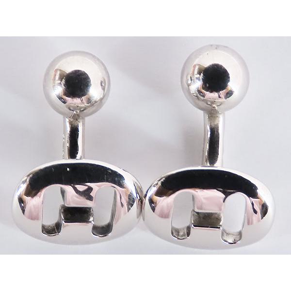 HERMES（エルメス） 美品 HERMES Hロゴ カフス カフスボタン