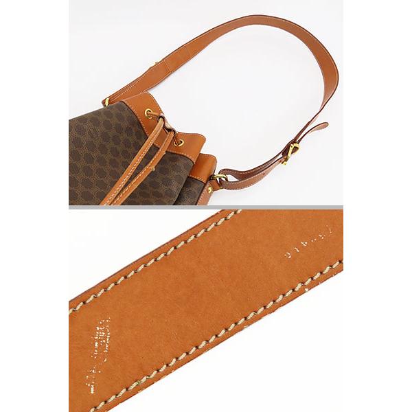 CELINE（セリーヌ） 美品 ヴィンテージ マカダム バケツ 巾着型
