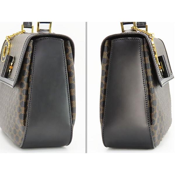 CELINE（セリーヌ） 美品 ヴィンテージ マカダム ターンロック 2WAY