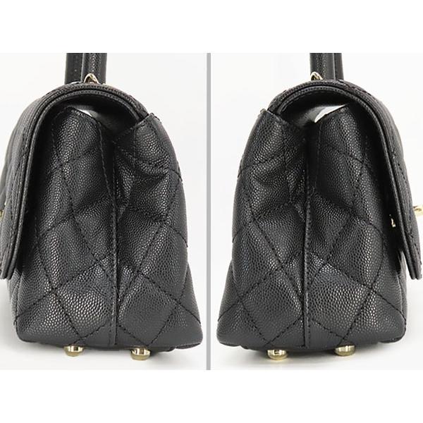 キャビアスキン 超美品 シャネル マトラッセ ココハンドル XXS 2WAY