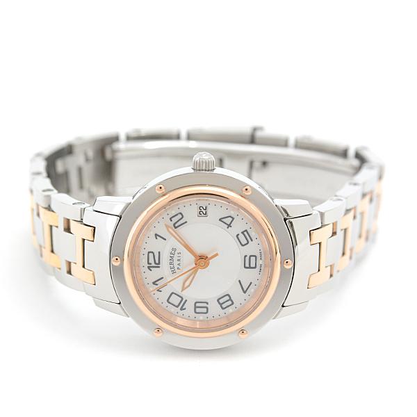 クリッパー（HERMES） エルメス 腕時計 レディース クリッパー ナクレ