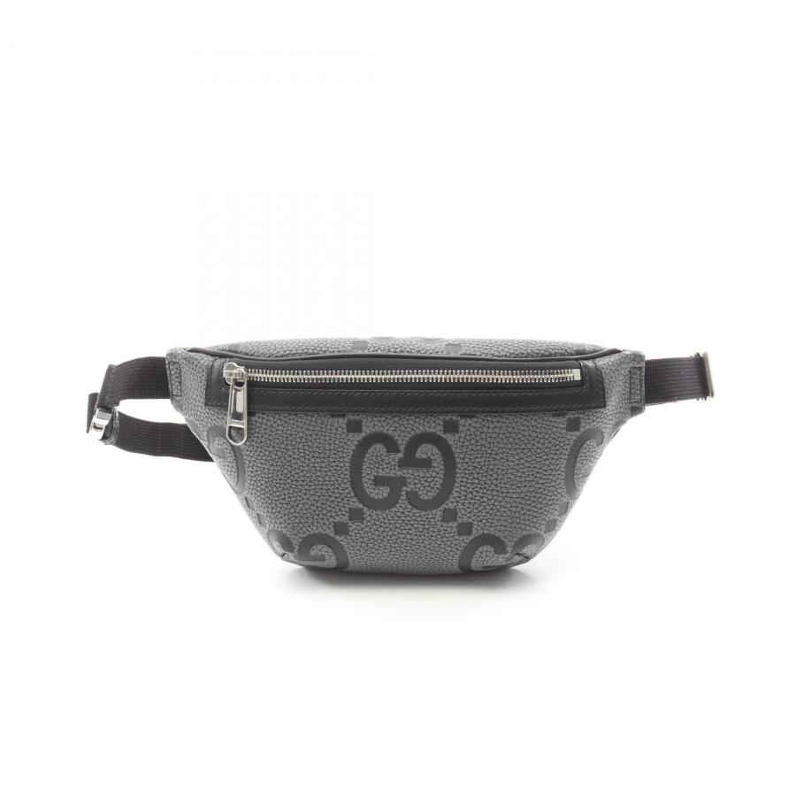 GUCCI（グッチ） ジャンボGG スモール ブランドオフ レザー ウエスト