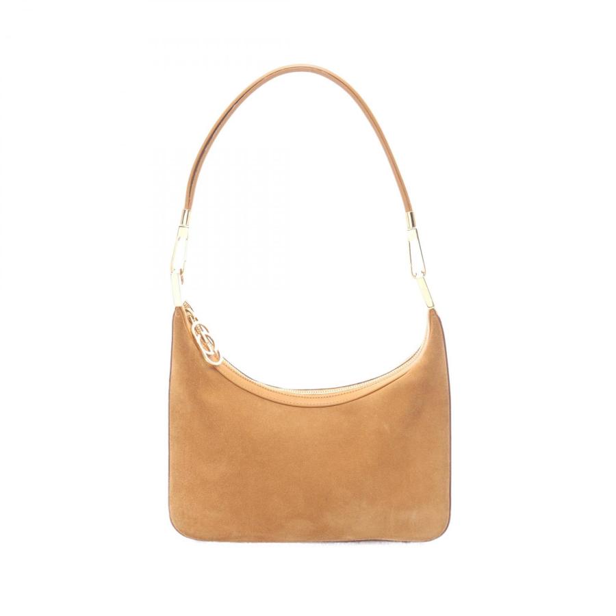 GUCCI（グッチ） ブランドオフ スウェード ショルダーバッグ スエード