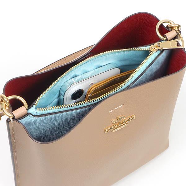 COACH（コーチ） ショルダーバッグ レディース レザー 2way ミニ