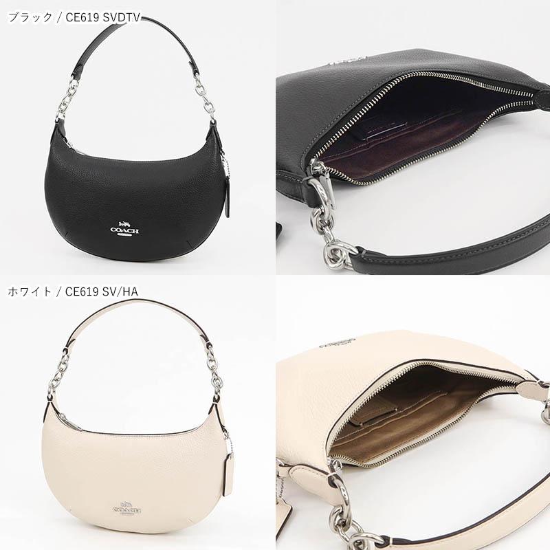 COACH（コーチ） ショルダーバッグ レディース レザー ラウンド ワン