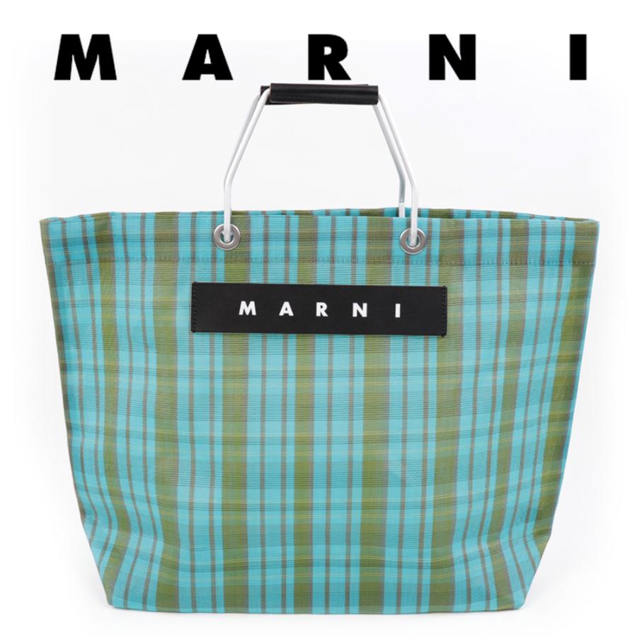 MARNI（マルニ） マルニフラワーカフェ トートバッグ ストライプ