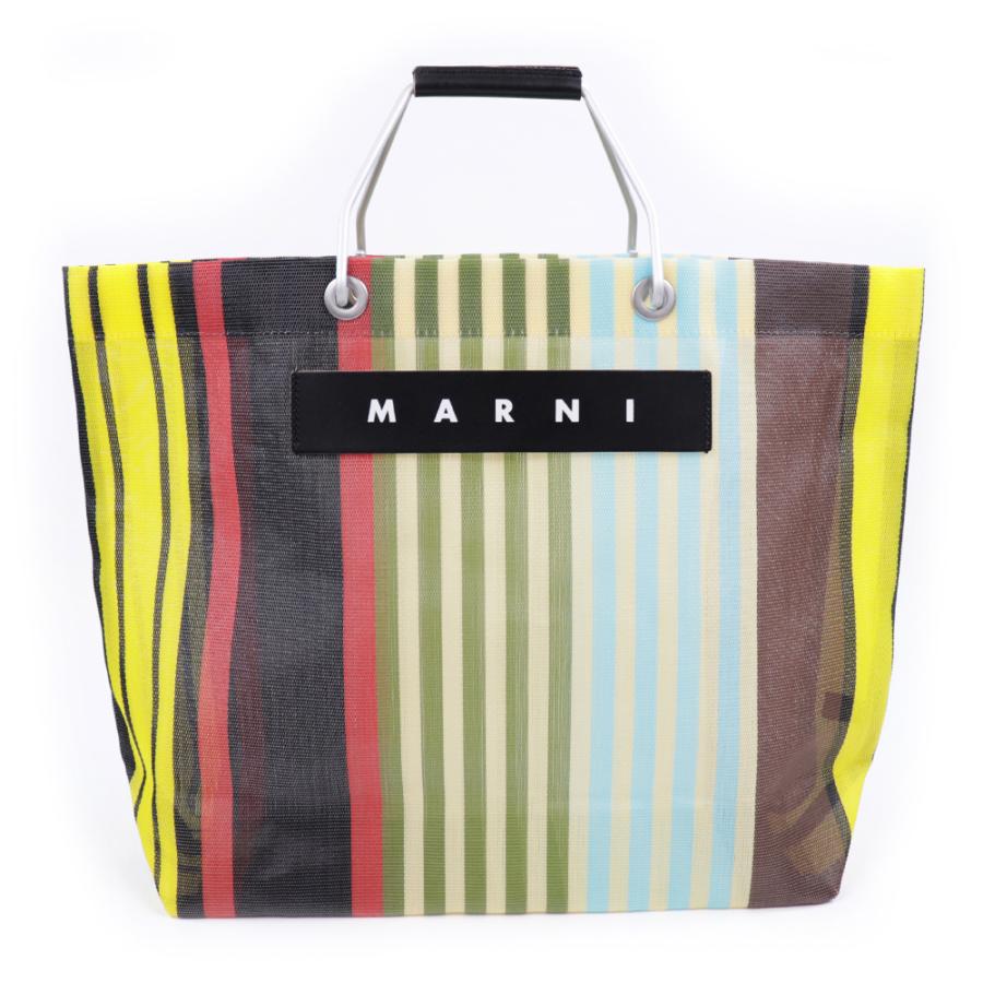 MARNI（マルニ） マルニフラワーカフェ トートバッグ ストライプ