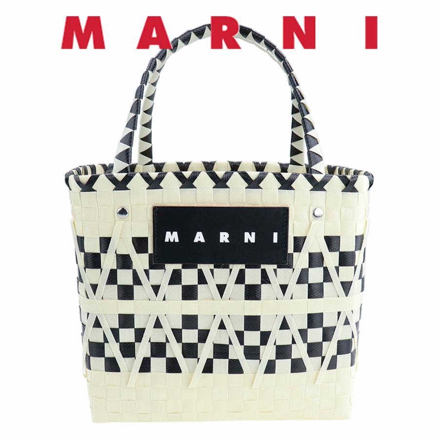 MARNI（マルニ） バッグ Marni Market ステンシルバッグ ホワイト