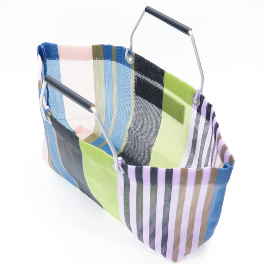 MARNI（マルニ） マルニフラワーカフェ トートバッグ ストライプ ミニ