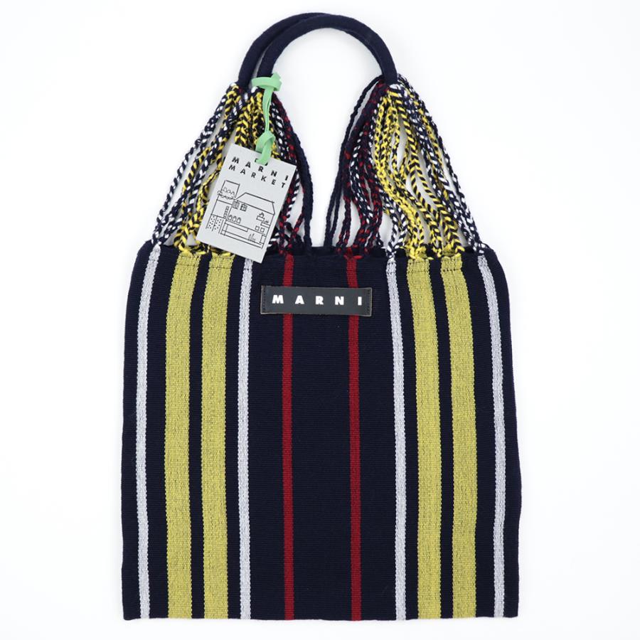 MARNI（マルニ） マルニフラワーカフェ ハンモックバッグ ストライプ