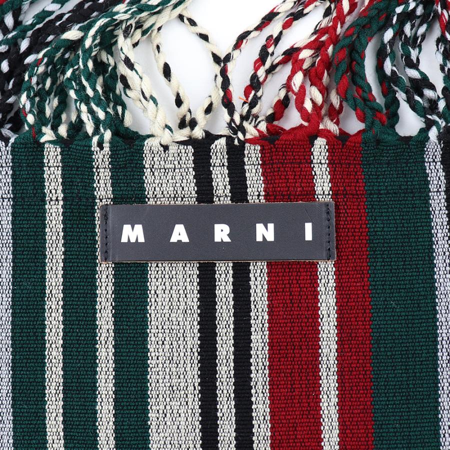 MARNI（マルニ） マルニフラワーカフェ ハンモックバッグ ストライプ