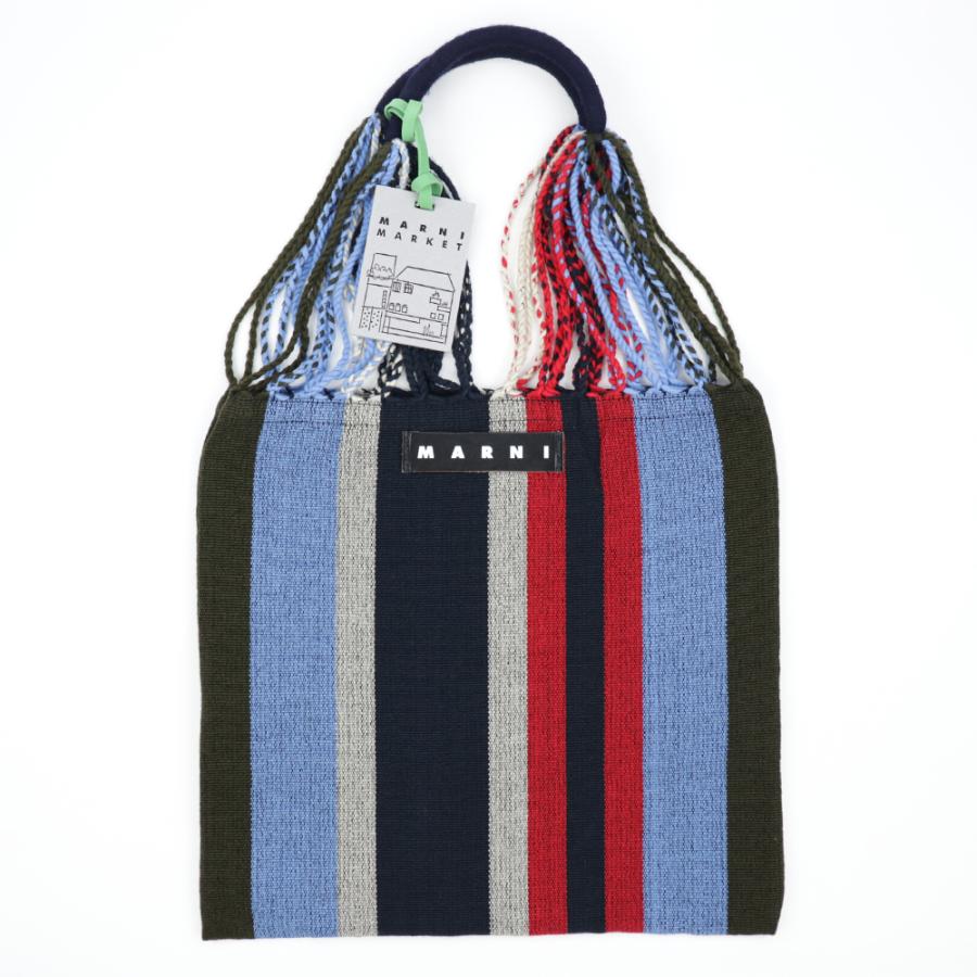 MARNI（マルニ） マルニフラワーカフェ ハンモックバッグ ストライプ
