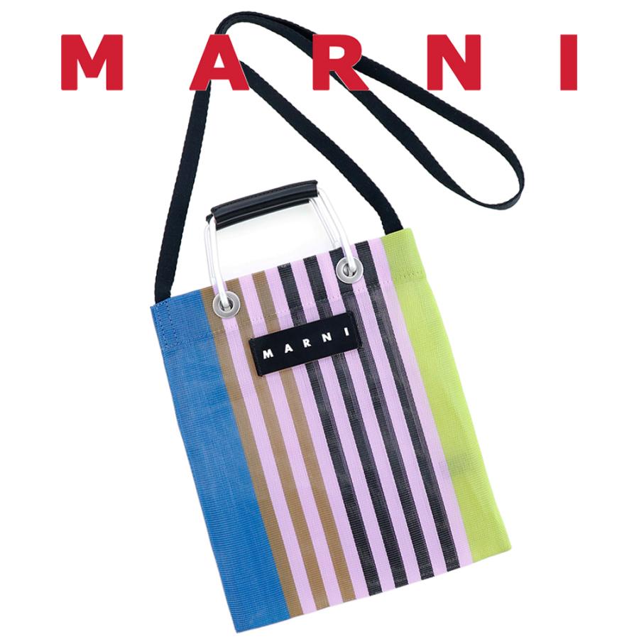 MARNI（マルニ） ストライプミニショルダーバッグ MARNI SHMH0106A0