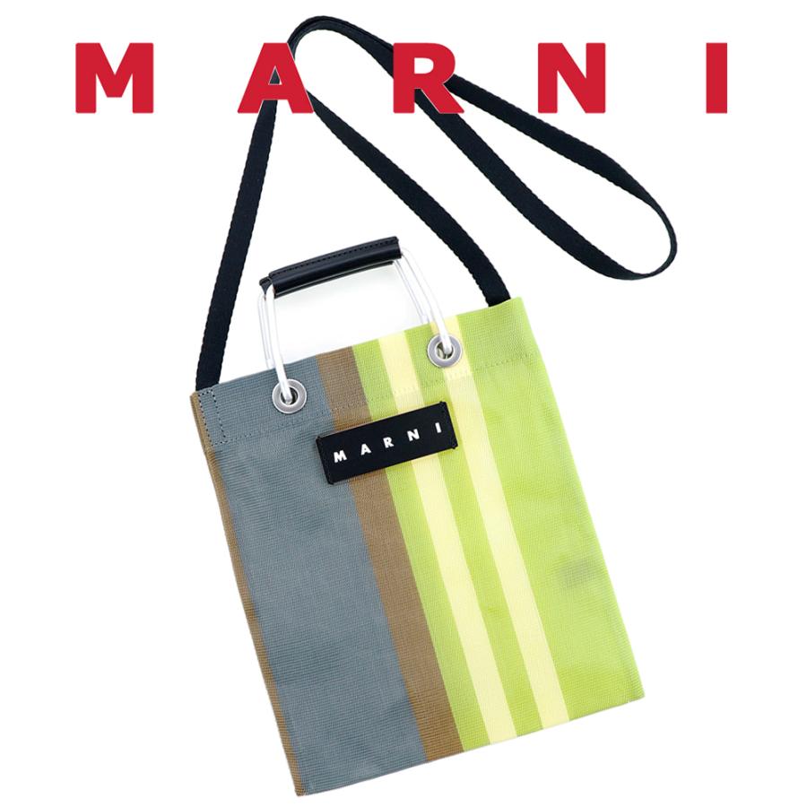 MARNI（マルニ） ストライプミニショルダーバッグ MARNI SHMH0106A0