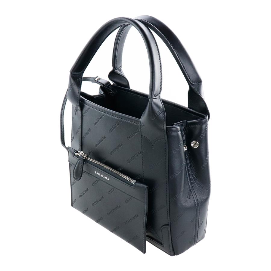BALENCIAGA（バレンシアガ） バッグ ネイビー カバ XS スムースカーフ