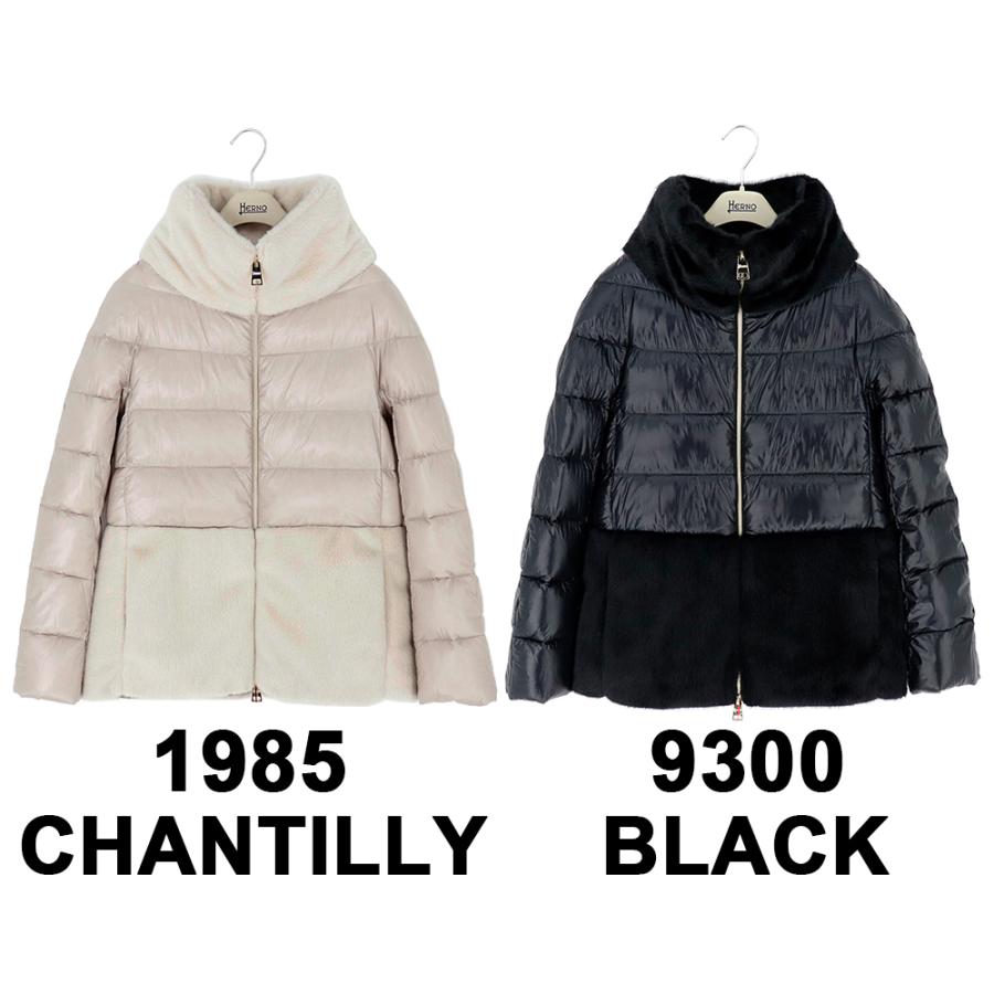 HERNO（ヘルノ） ダウンジャケット レディース エコファー ジャケット