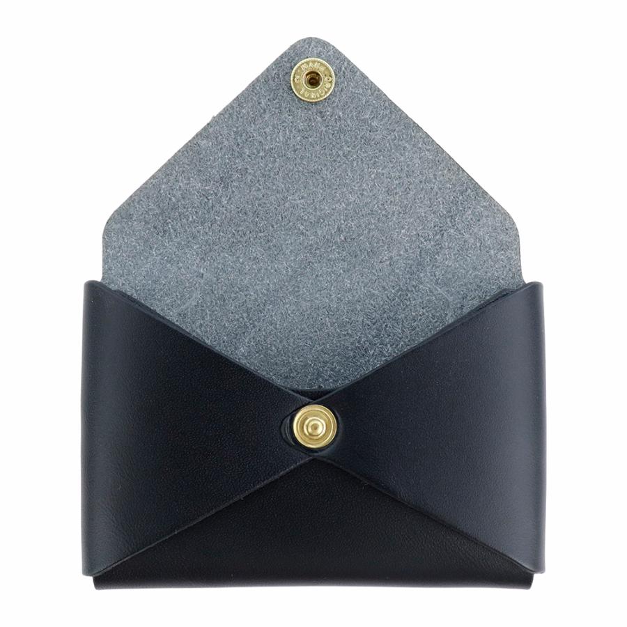 IL BISONTE（イルビゾンテ） カードケース 名刺入れ ブラック ネロ