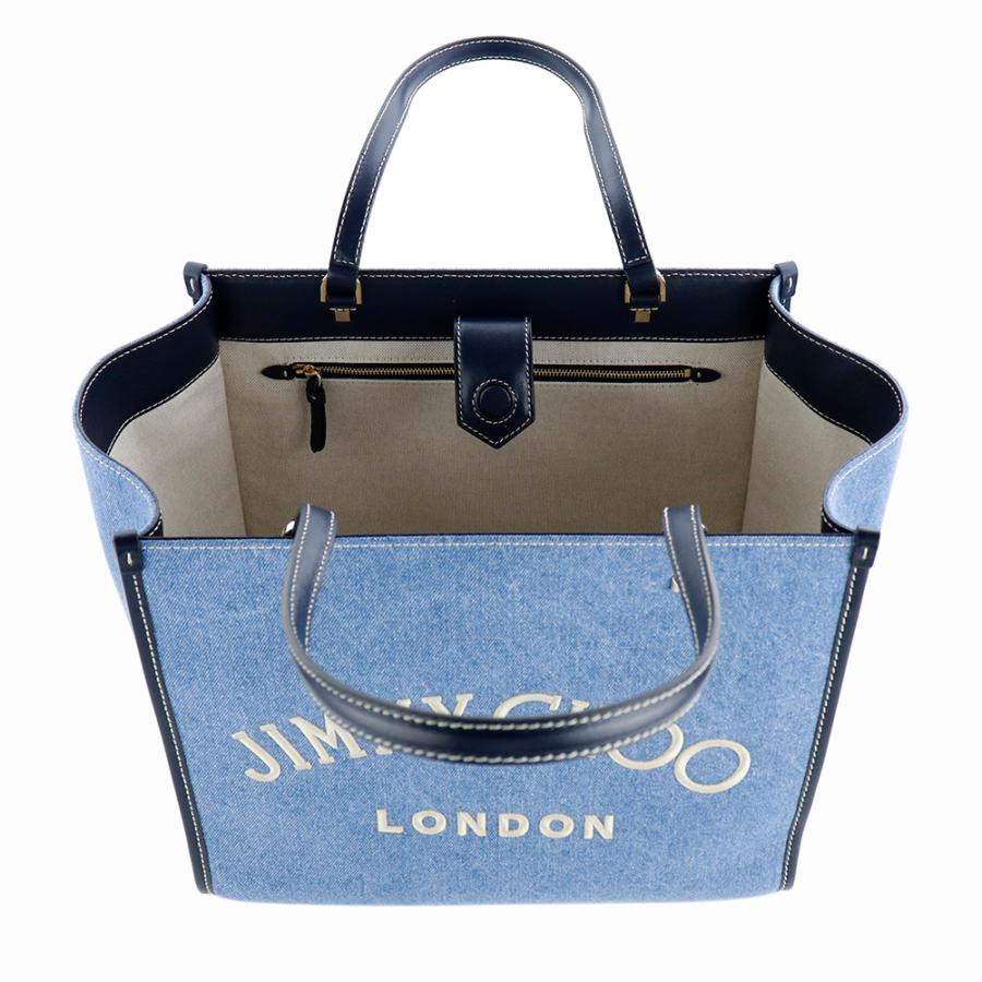 JIMMY CHOO（ジミーチュウ） バッグ VARENNE TOTE BAG WASHED DENIM W