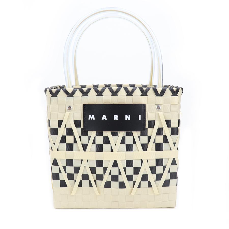 MARNI（マルニ） バッグ Marni Market ステンシルバッグ ホワイト