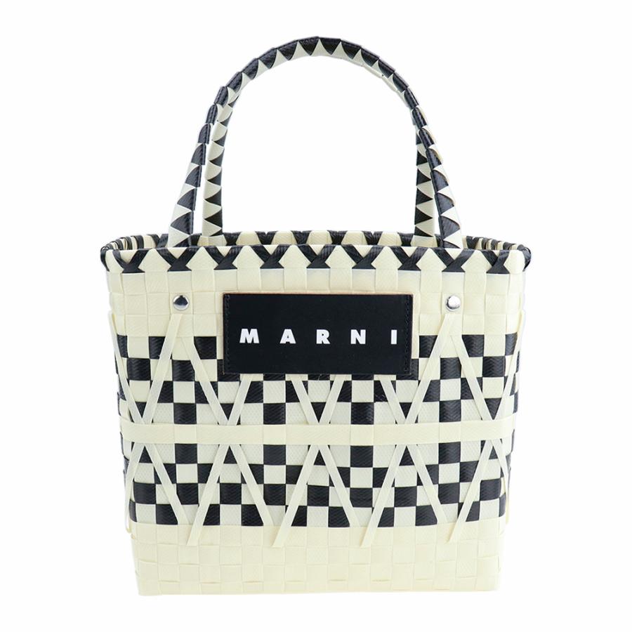 MARNI（マルニ） バッグ Marni Market ステンシルバッグ ホワイト