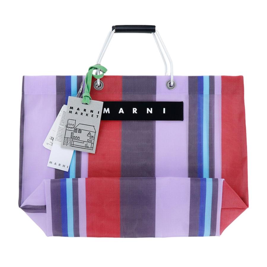 MARNI（マルニ） マルニフラワーカフェ トートバッグ ストライプ