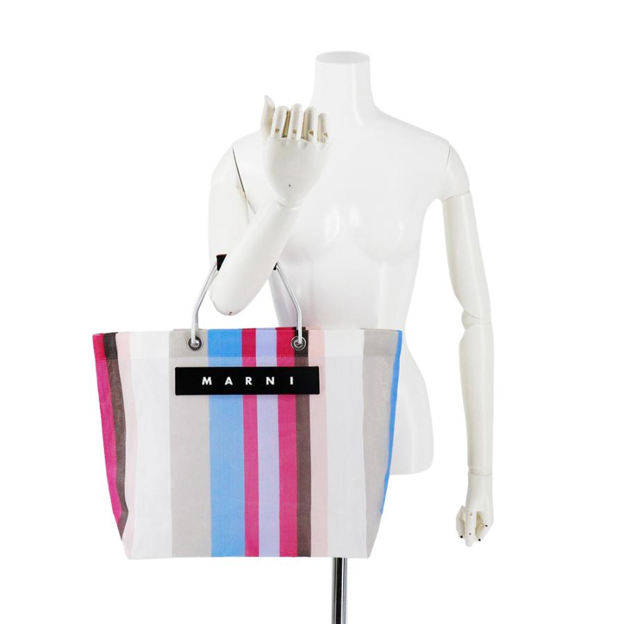MARNI（マルニ） マルニフラワーカフェ トートバッグ ストライプ