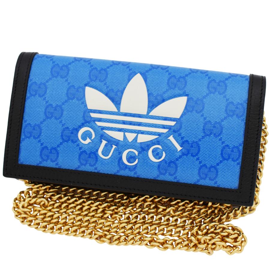 GUCCI（グッチ） 財布 二つ折り長財布 チェーンウォレット レディース