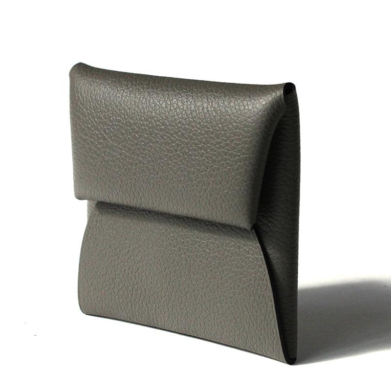 HERMES（エルメス） コインケース グレー バスティアGM シェーブルミ