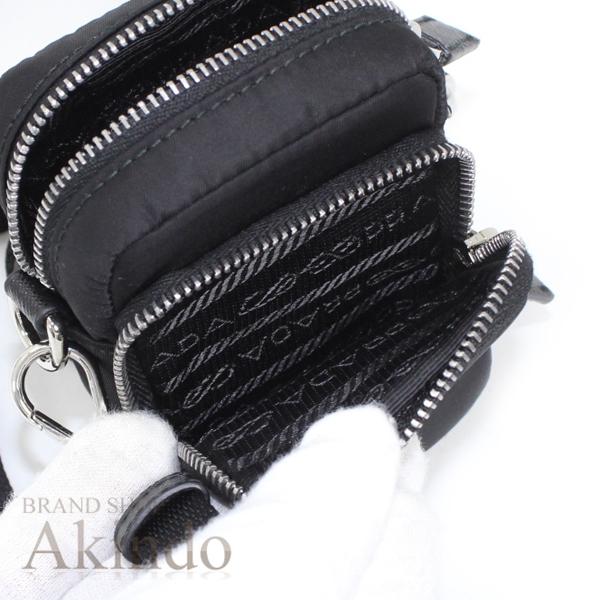 PRADA（プラダ） 【新品】プラダ ミニショルダーバッグ ポーチ 黒