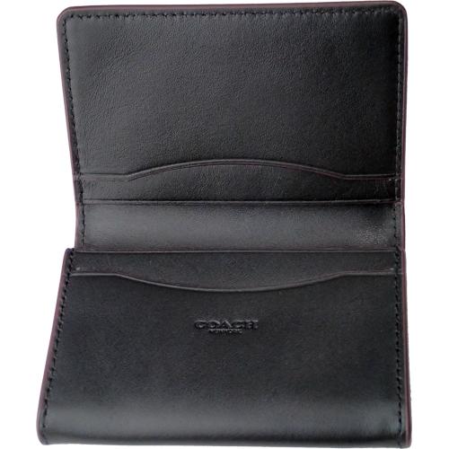 COACH（コーチ） 名刺入れ メンズ カードケース アウトレット ビジネス