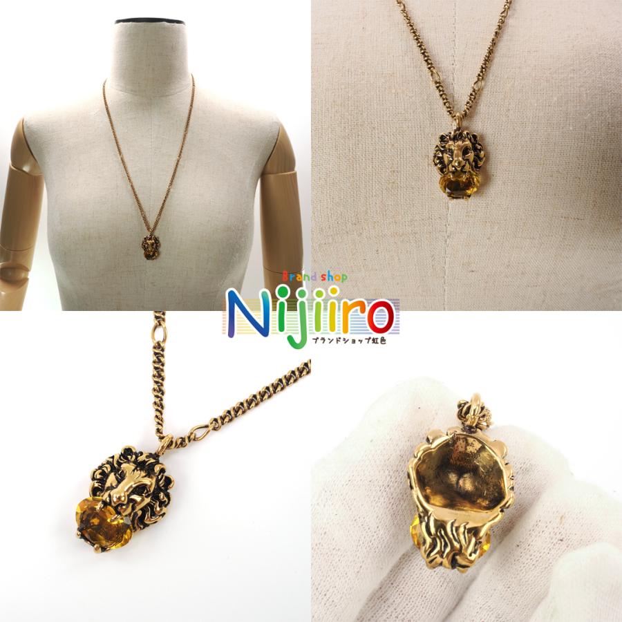 GUCCI（グッチ） 【極美品】GUCCI ライオンヘッド ネックレス ロング