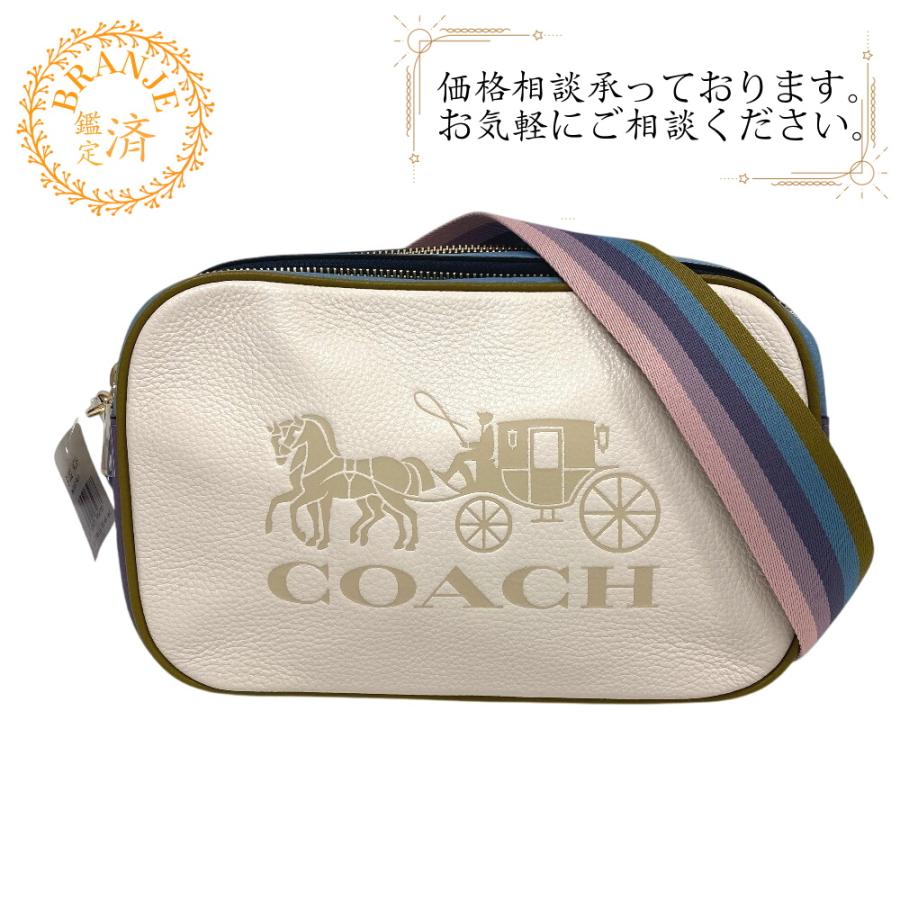 COACH（コーチ） 91082 アウトレット 馬車ロゴ レザー ショルダー