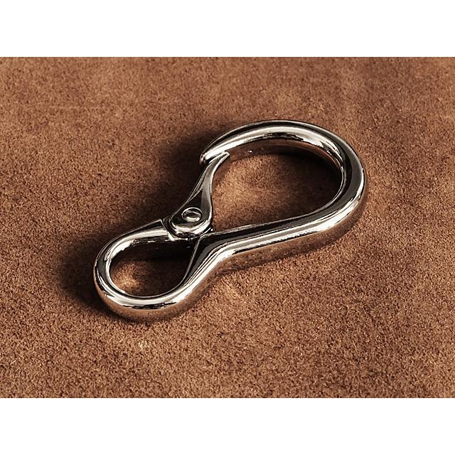 シルバー カラビナ キーホルダー（Sサイズ） キーリング ベルトフック
