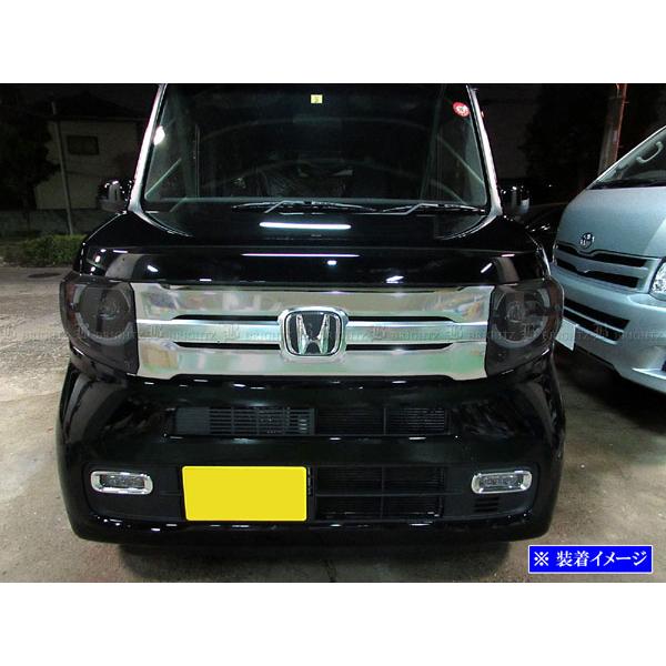 N-VAN JJ1 JJ2 スモーク ヘッド ライト カバー セット ランプ フロント