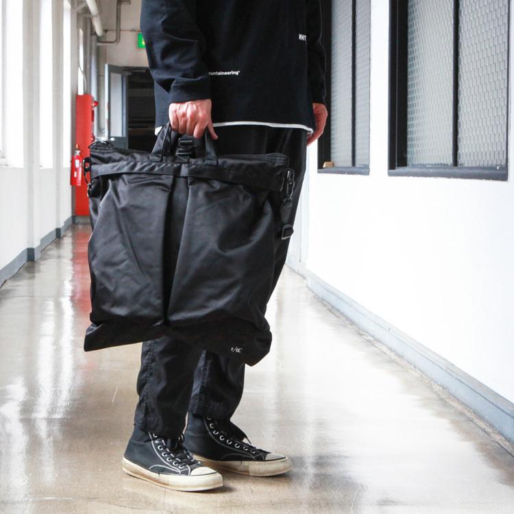 F/CE.（エフシーイー） ヘルメットバッグ SATIN 3WAY HELMET : BROWN