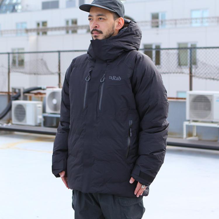 Rab（ラブ） アウター ダウンジャケット Batura Jacket : BROWN FLOOR