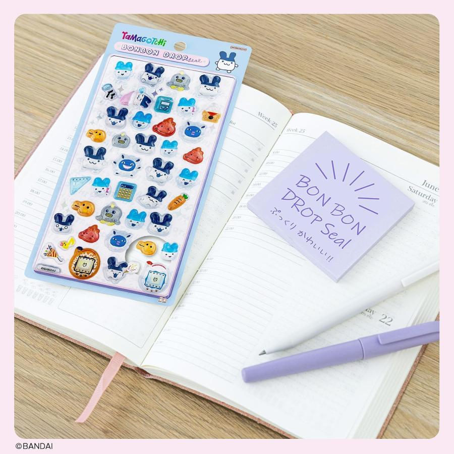 サンスター文具 ボンボンドロップシール みみっち たまごっち 正規品