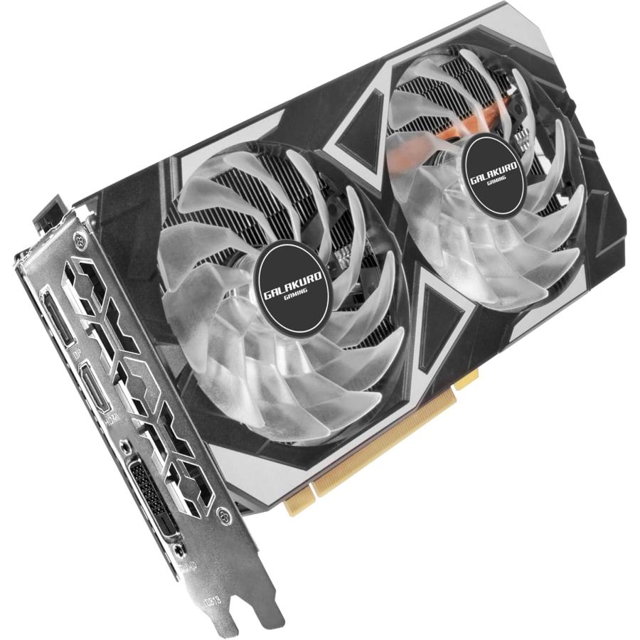 GALAKURO GAMING NVIDIA GeForce RTX 3050 デュアルファン 搭載