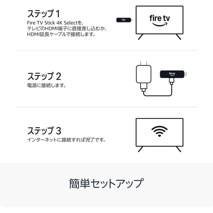 amazon（アマゾン） Fire TV Stick 4K Select セレクト ファイヤー