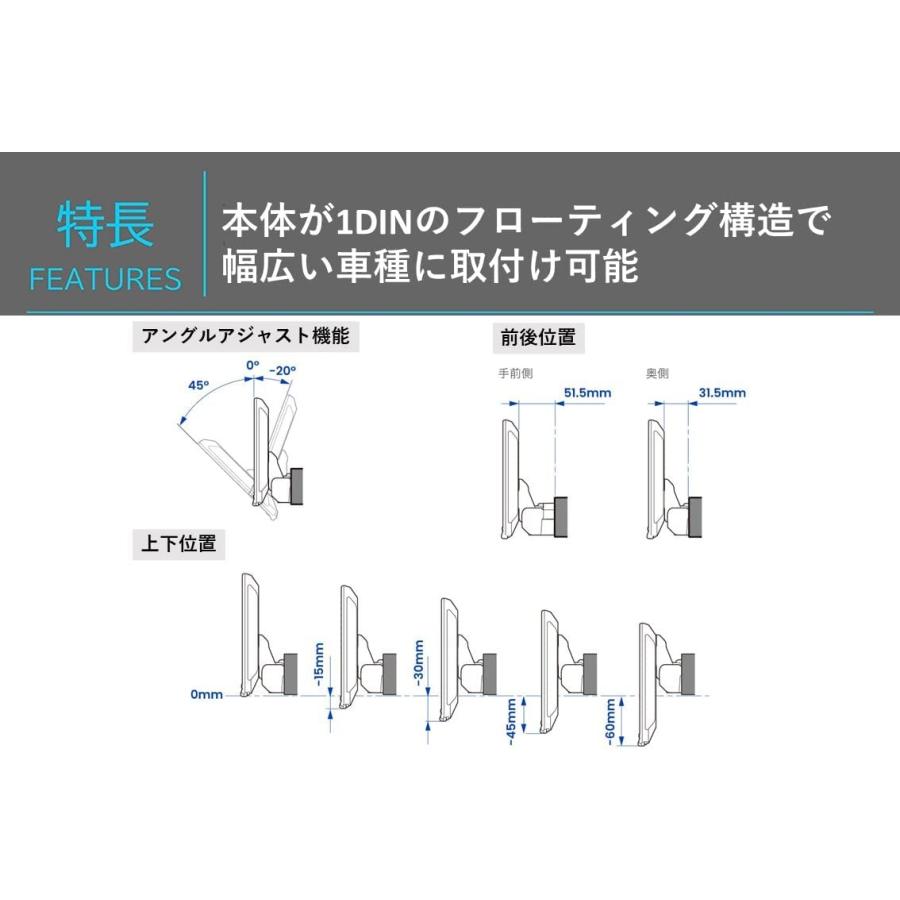 ALPINE（アルパイン） 【3点セット販売】DAF9Z＋N-BOX用取付キット