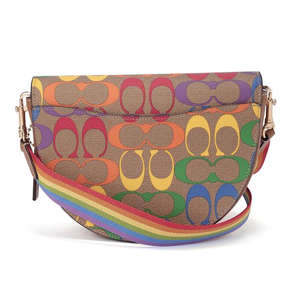 COACH（コーチ） 並行輸入 ショルダーバッグ レインボー シグネチャー