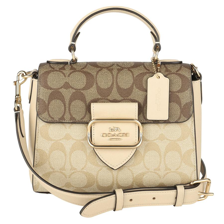 COACH（コーチ） 並行輸入 ハンドバッグ シグネチャー キャンバス