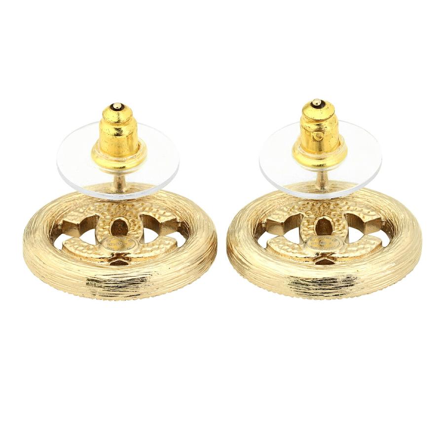 CHANEL（シャネル） 並行輸入 ピアス ドームボタン CHANEL PIERCE