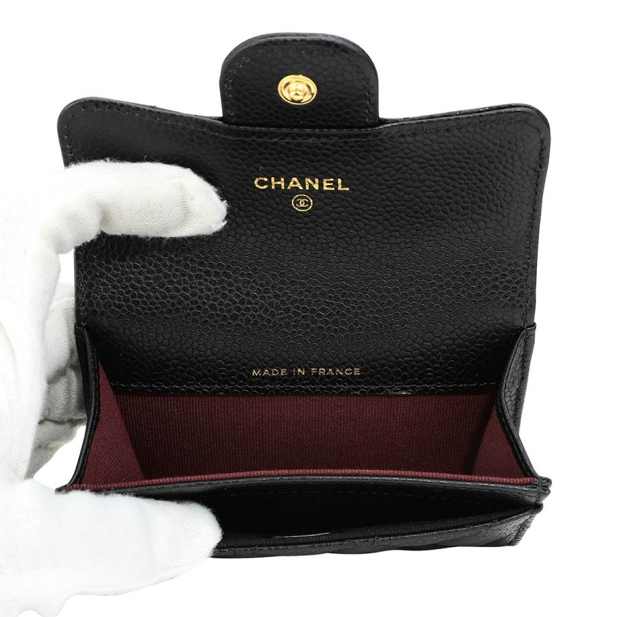CHANEL（シャネル） 並行輸入 カードケース キャビアスキン CHANEL