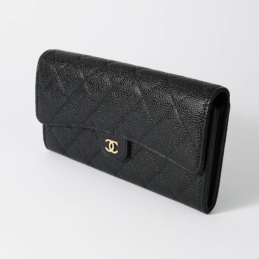 CHANEL（シャネル） 並行輸入 長財布 キャビアスキン CHANEL LONG