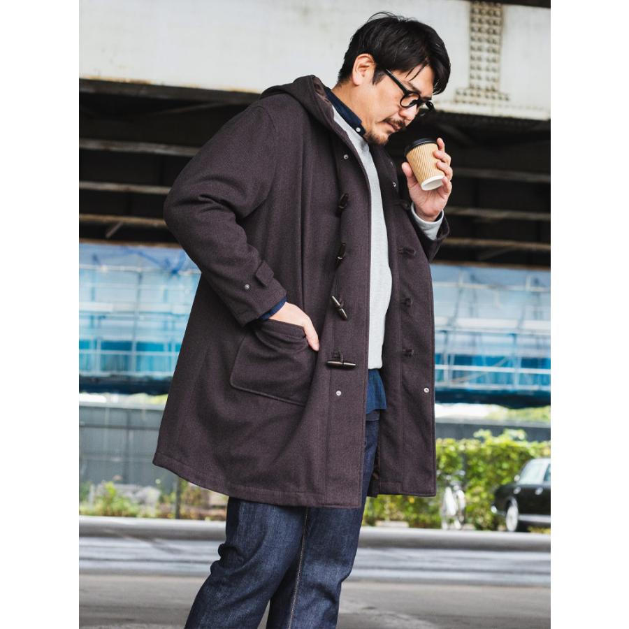 B＆T CLUB（ビーティークラブ） ダッフルコート メンズ 大きいサイズ