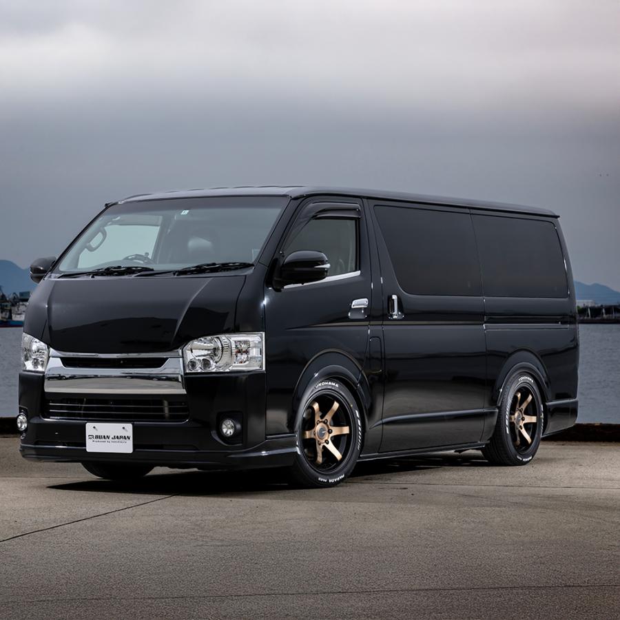 GT-Sボンネット 標準ボディ用（ABS製品）【未塗装】ハイエース200系 1